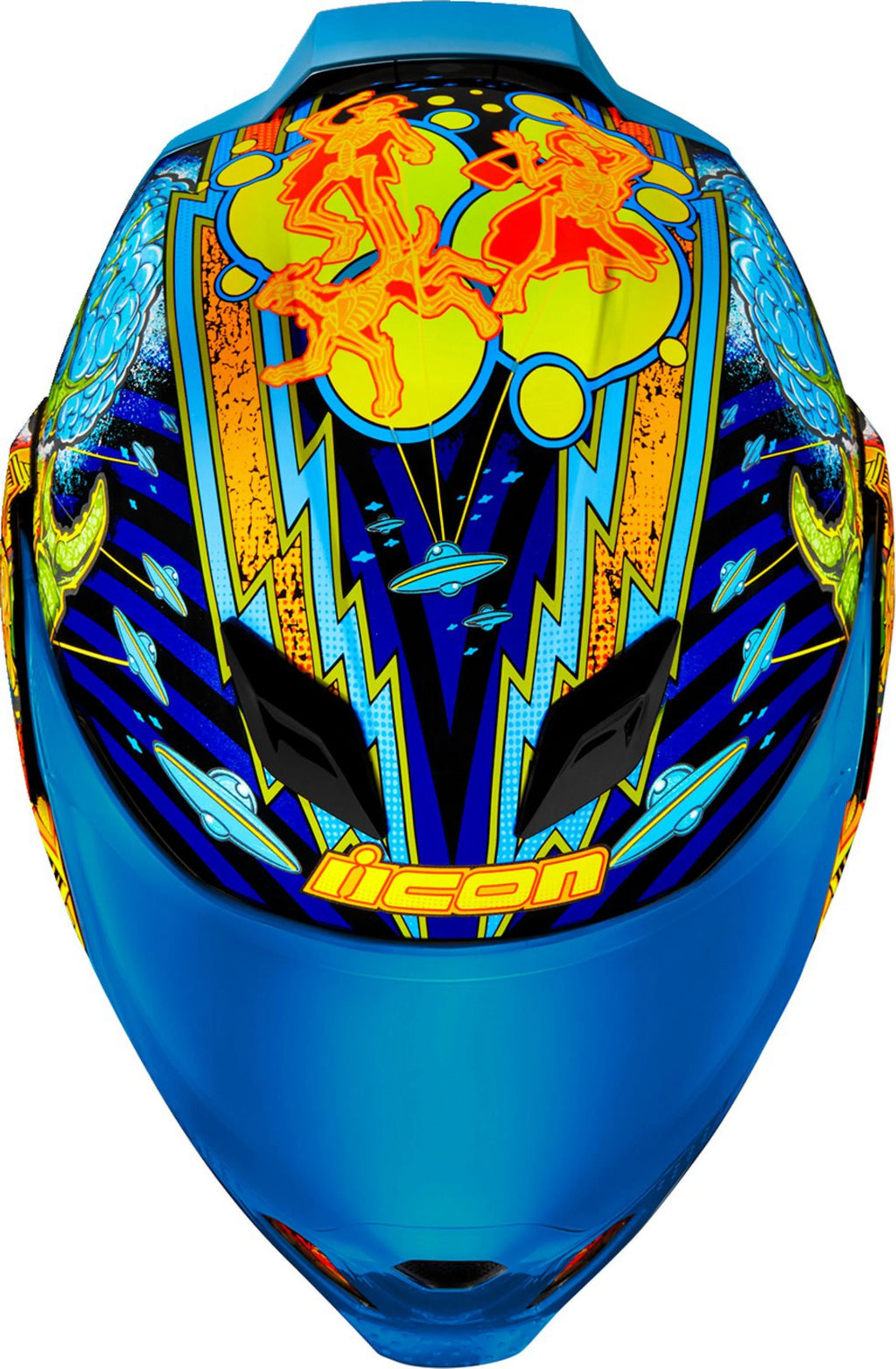 Blue 3XL Motorcycle Helmet Y3751