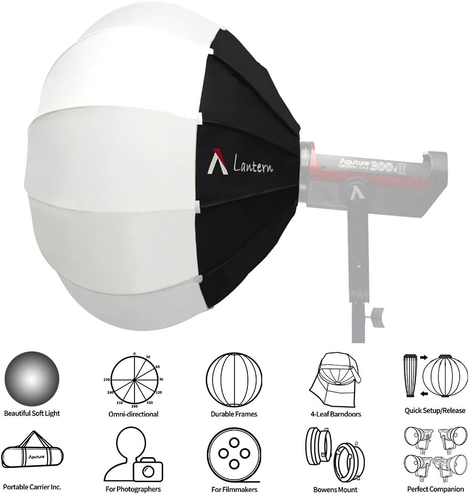 Lantern Softbox Soft Light Modifier Bowens Mount F79557