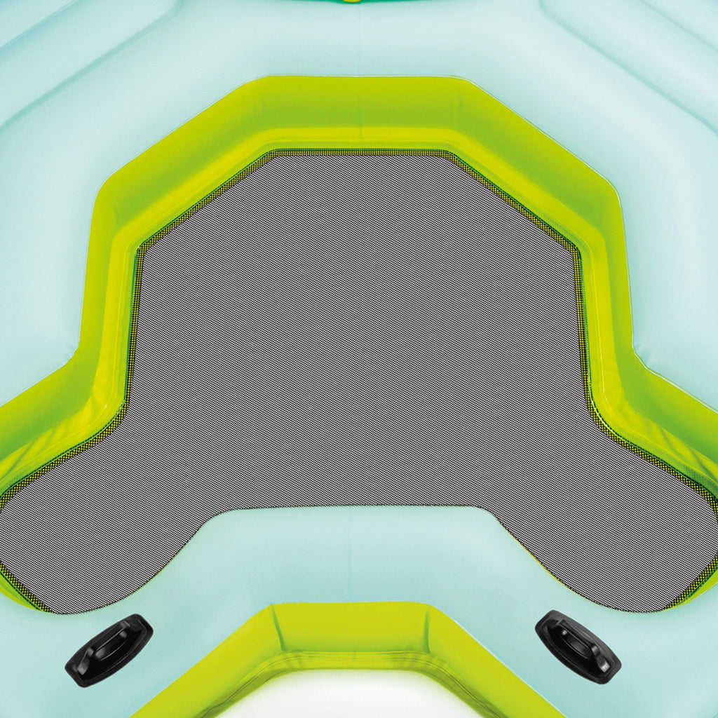 Inflatable Water Lounge with Built In Cooler and Backrests A185704