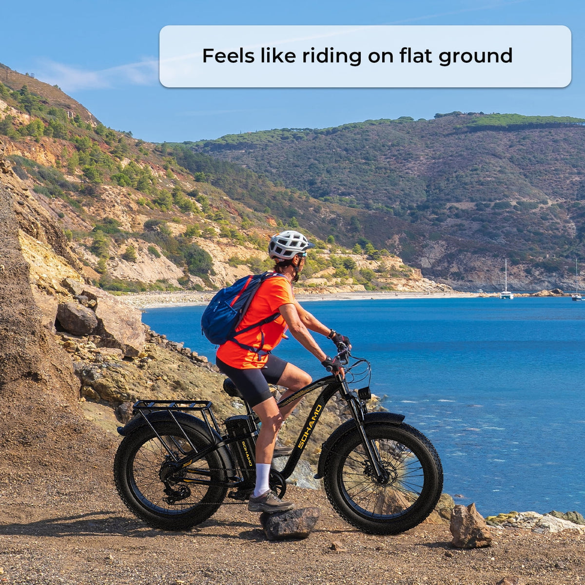 Electric Bike 26×4.0 Fat Tire 750W Motor 48V 15AH Y111