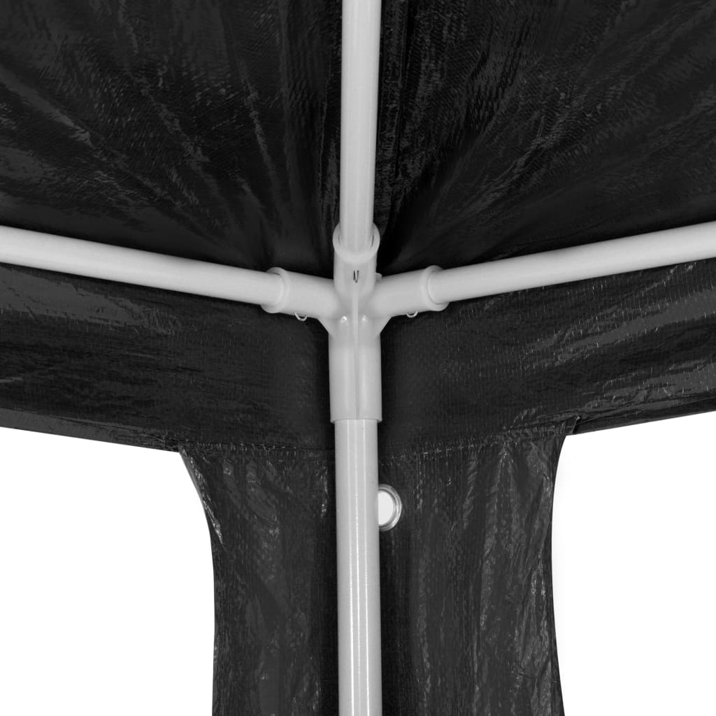 Party Tent PE Anthracite 9'10"x13'1" M6146