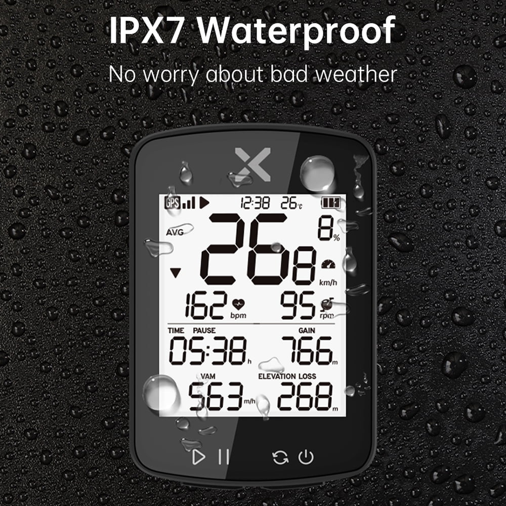 Wireless Waterproof Bike Computer Speedometer T716