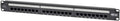 Black 24-Port Cat6 PoE+ Patch Panel Q390898