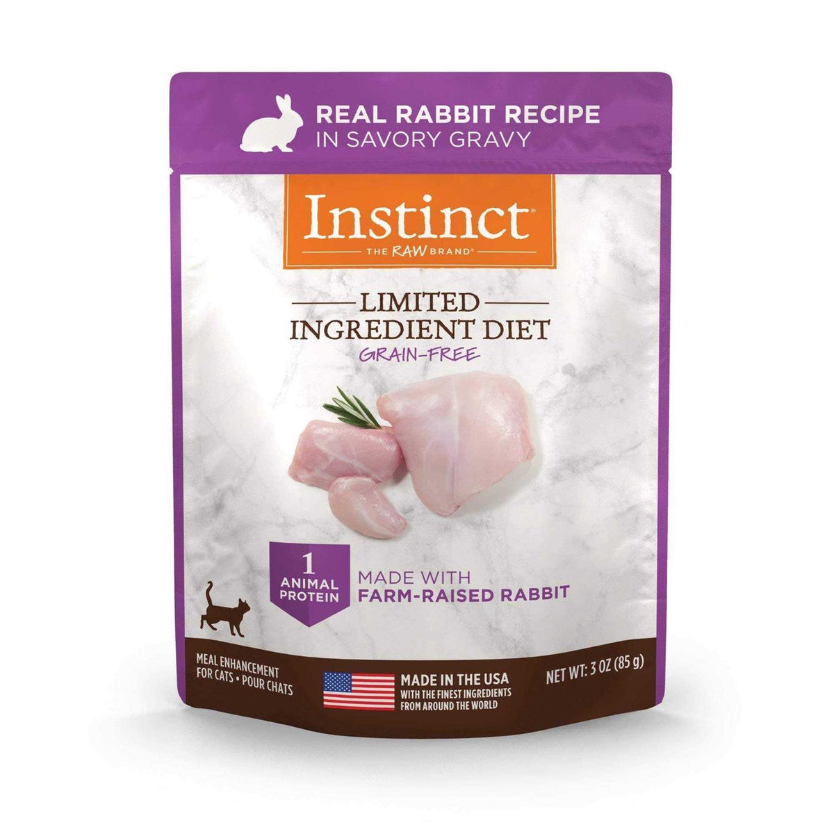 Grain Free Rabbit Recipe Wet Cat Food Pouches X190