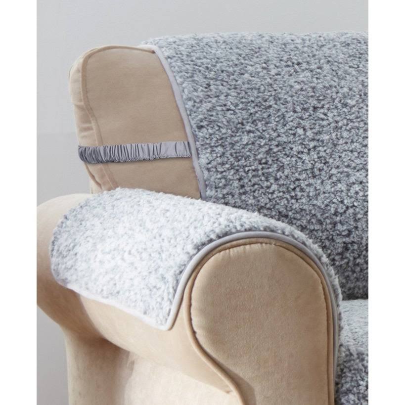 Grey Sherpa XL Sofa Furniture Cover S1853