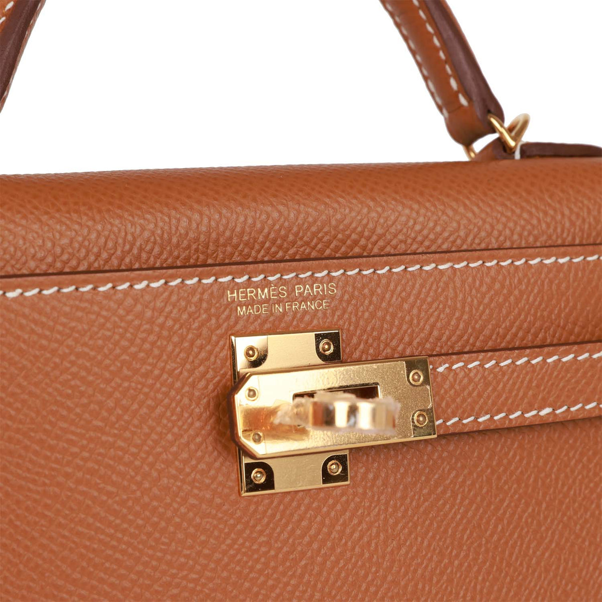 Gold Epsom Leather Bag W90482