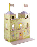 Wooden Fairytale Castle on Lazy Susan F82400