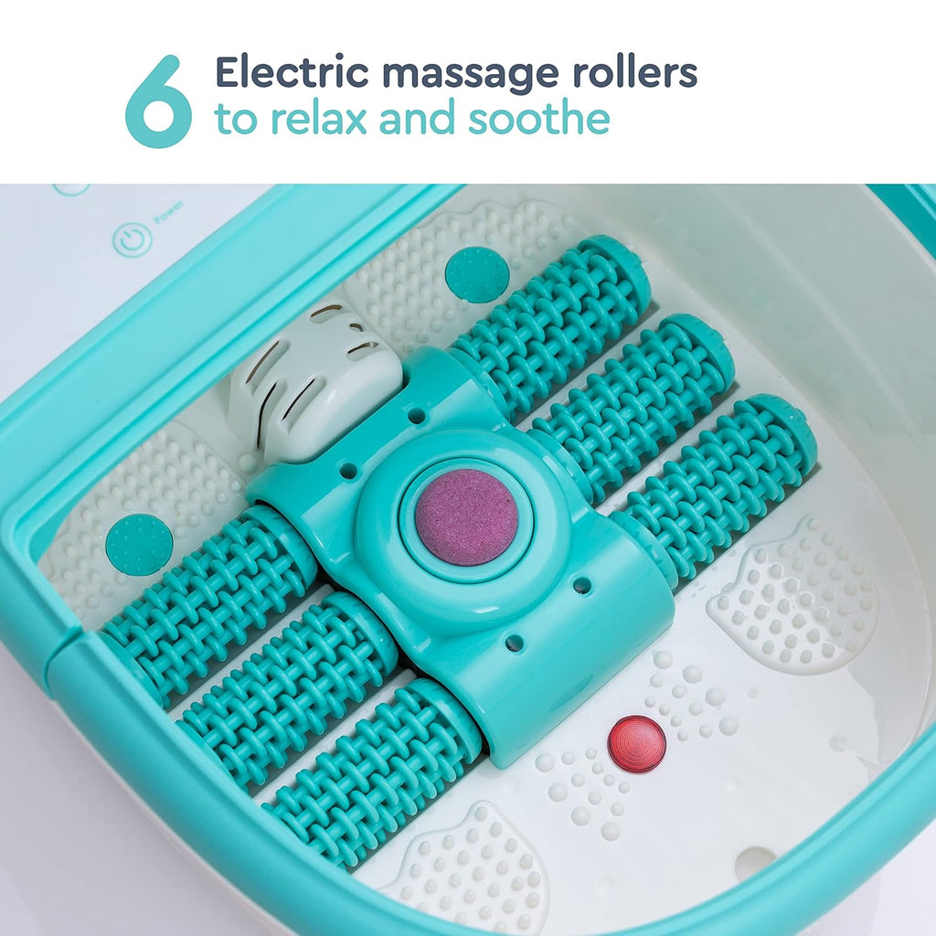 Heated Foot Bath Spa with Shiatsu Massage and Callus Remover D853
