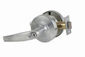 Satin Chrome Privacy Lever Set D883458