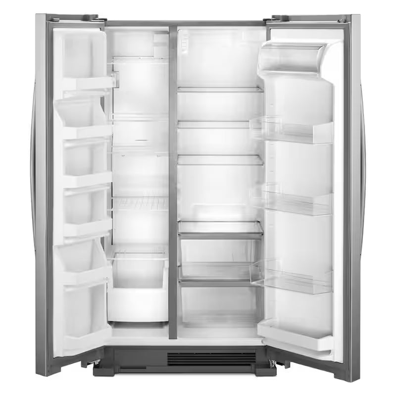 25 cu. ft. Side by Side Stainless Steel Refrigerator E124177
