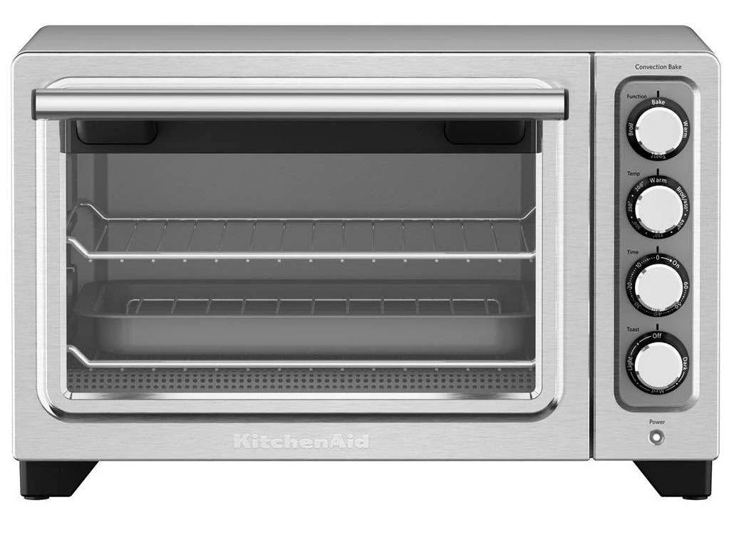 12-Inch Compact Convection Countertop Oven Stainless Steel U592602