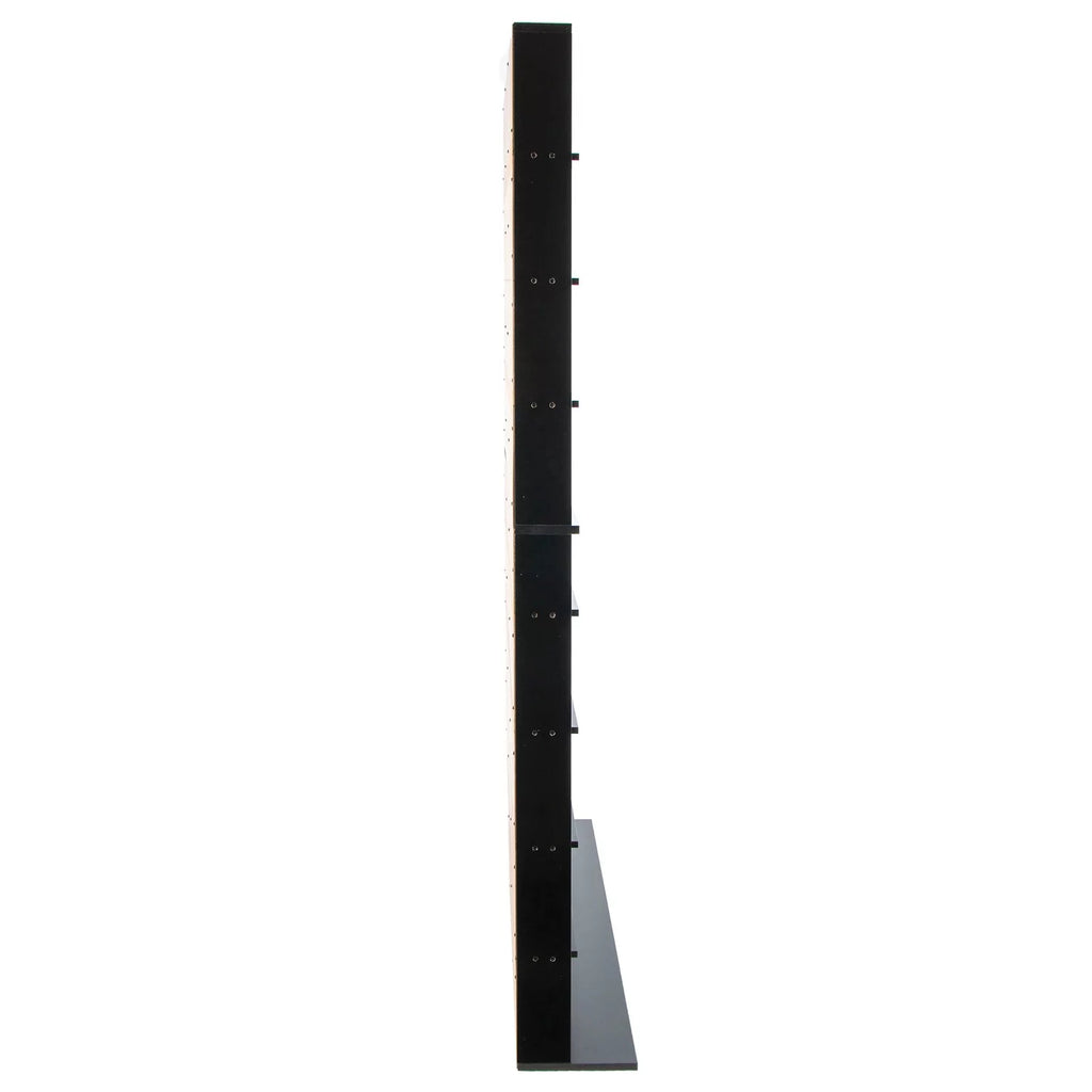 40"x71" 9-Shelf Wood Media Storage Bookcase E12370