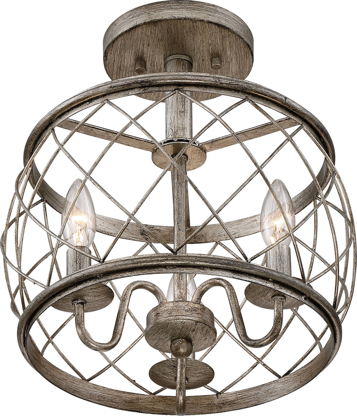 Semi Flush Mount Light U6003