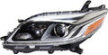 Driver Side Headlight Assembly with LED DRL N52076