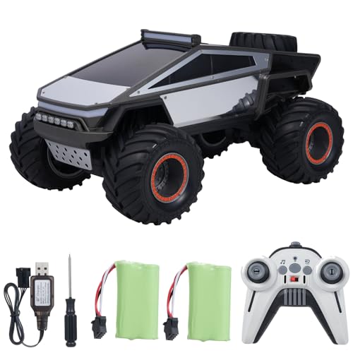 1:12 Scale All Terrain Remote Control Toy Car with Alloy Shell Lights and Sounds G496