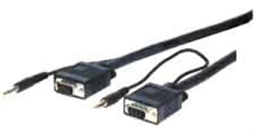 VGA with Audio HD15 Pin Plug to Plug Cable W896201