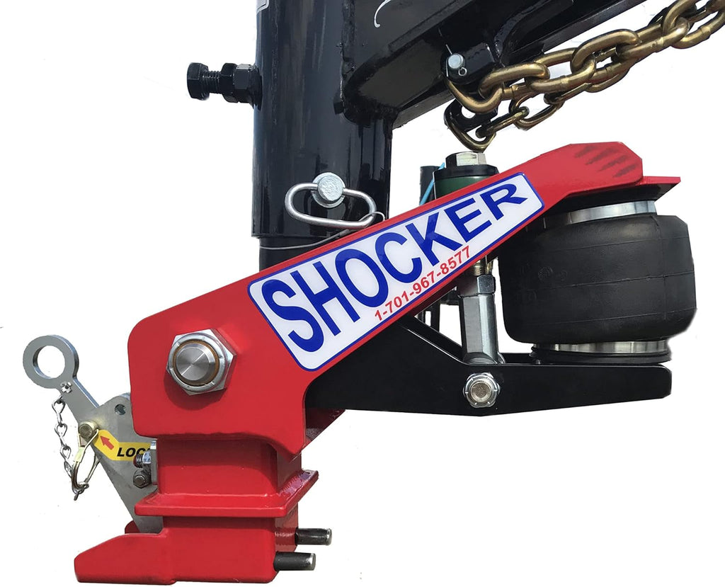 Round 4" Straight Pin 30K SL Gooseneck Air Hitch & Coupler Z8471