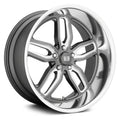 Matte Gray 18x22 Wheel L1615
