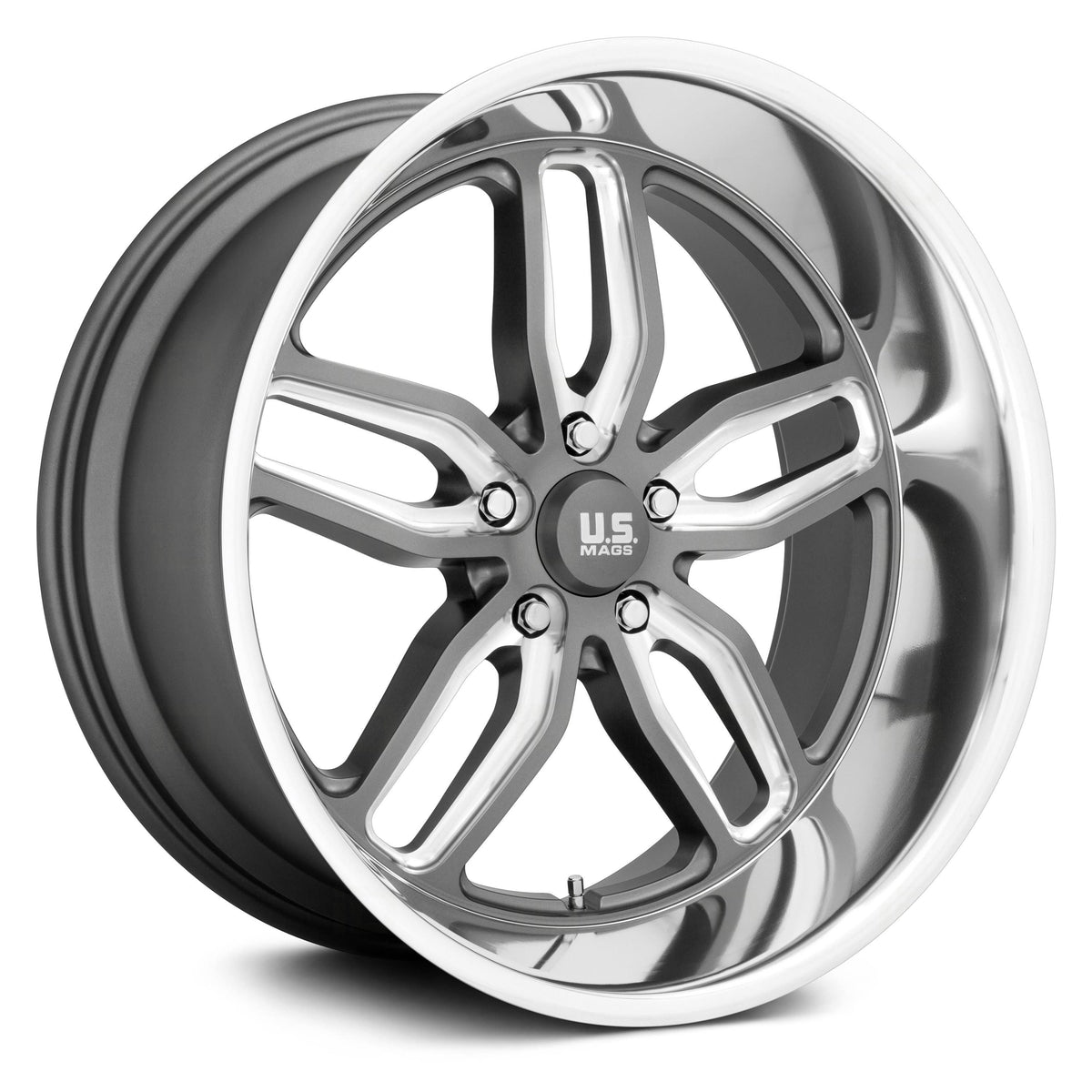 Matte Gray 18x22 Wheel L1615