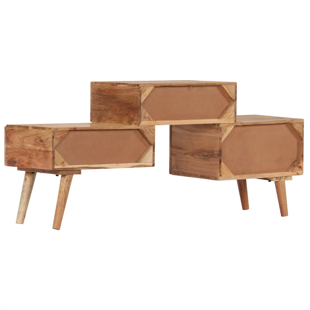 Solid Acacia Wood TV Cabinet V1203