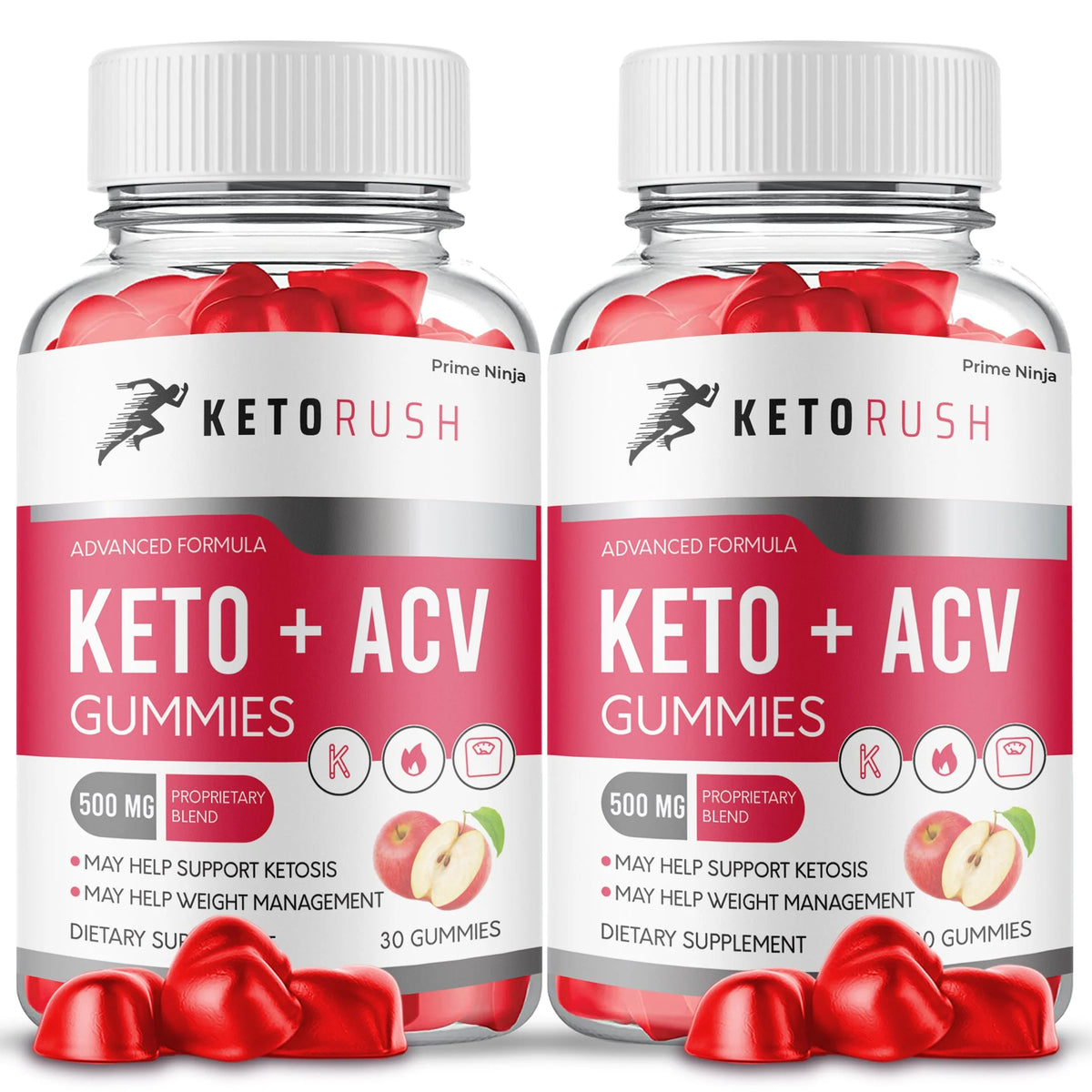 Keto Rush ACV Gummies 2 Pack L11910