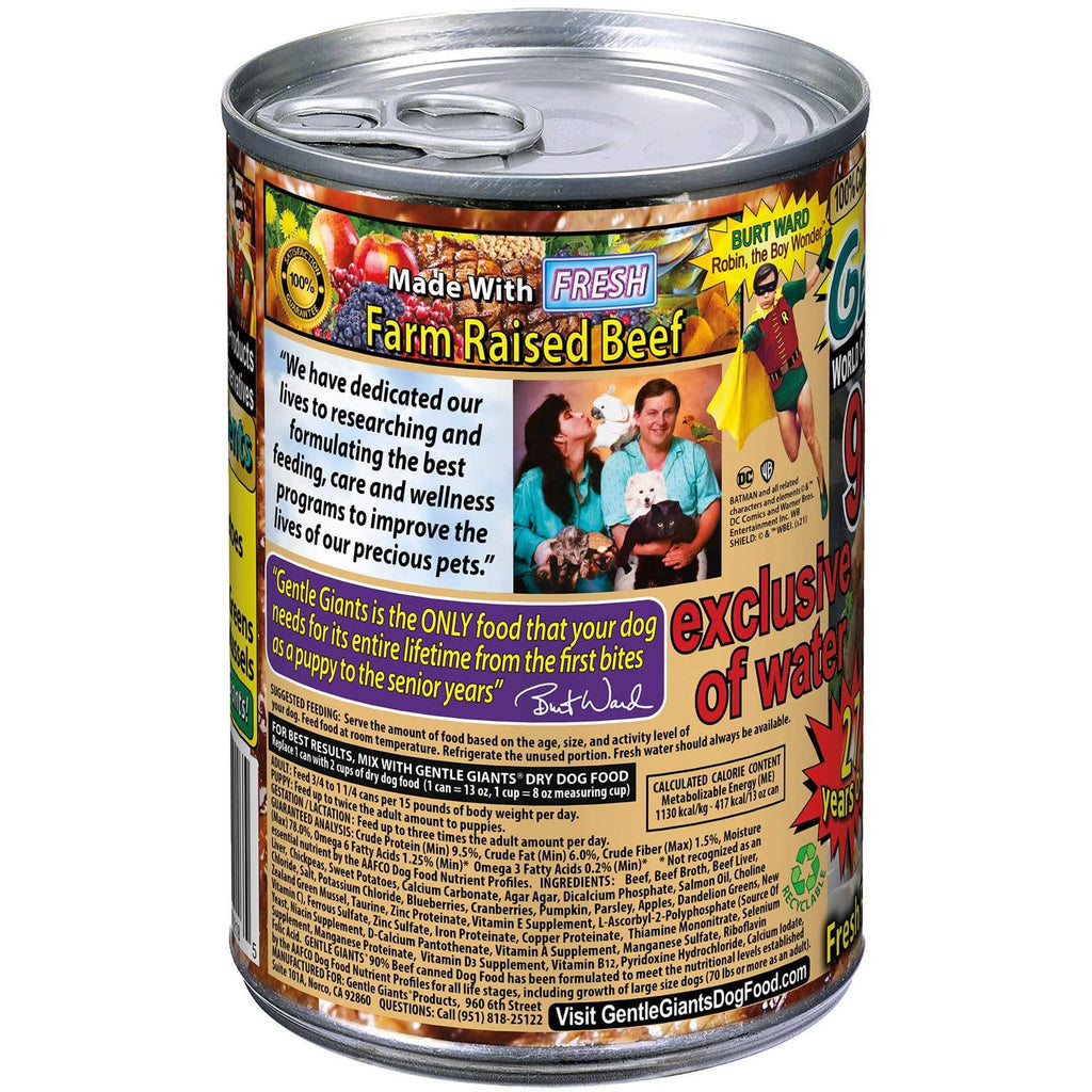 Grain Free Beef Dog & Puppy Can Food E87469