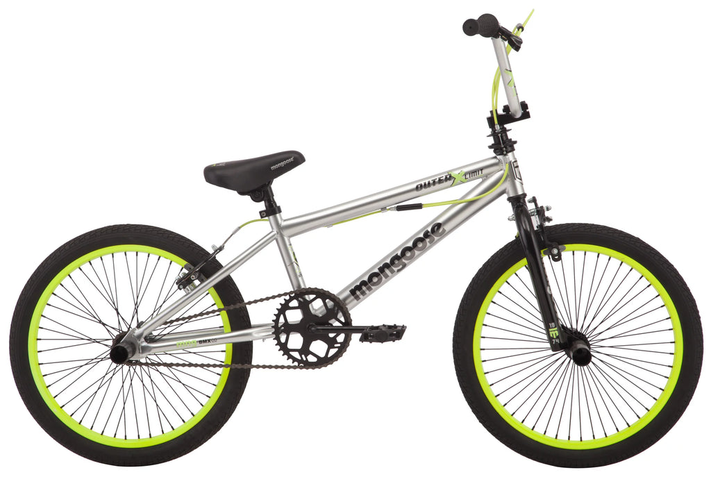 20" BMX Bike, Silver J1232
